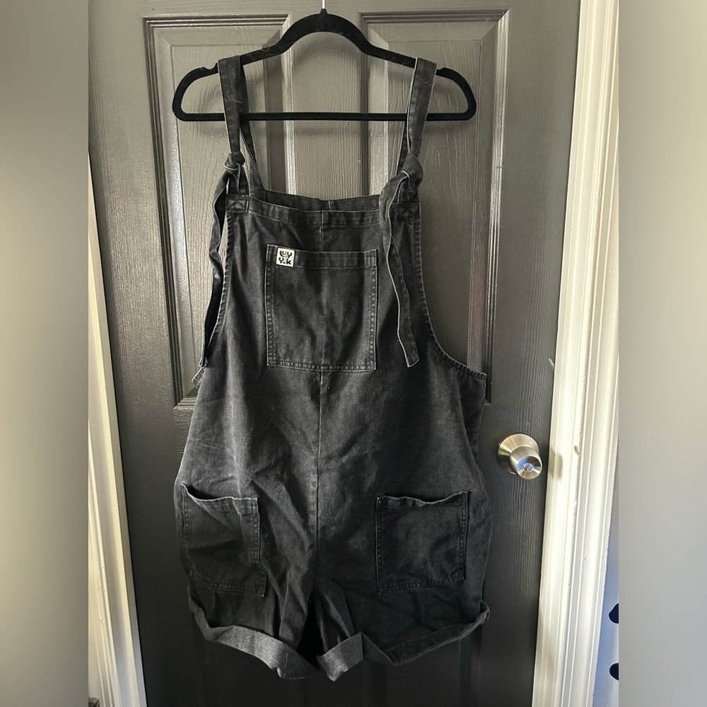 Lucy & Yak Organic Cotton Black Shorteralls